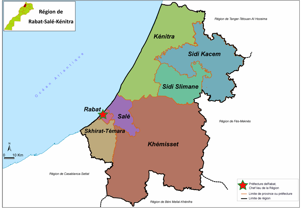 Zone d'intervention Tanger